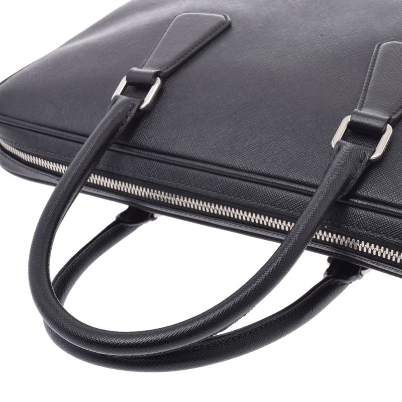 プラダブリーフケース 黒 メンズ ビジネスバッグ PRADA 中古 – 銀蔵