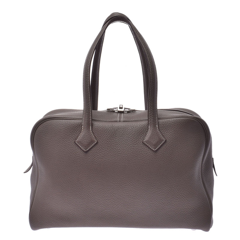 エルメスヴィクトリア35 エトゥープ □Q刻印(2013年頃)刻印 ユニ