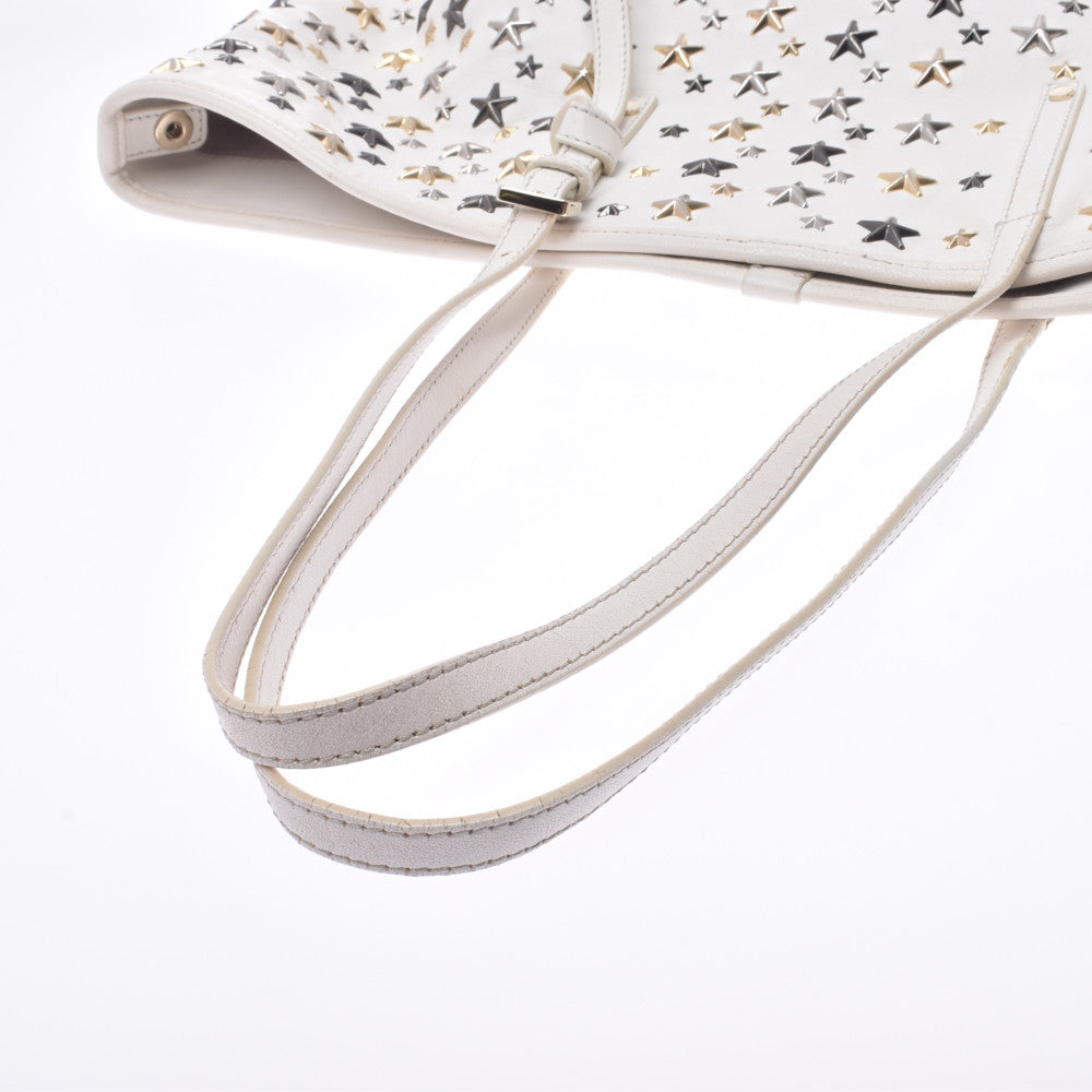 ジミーチュウサシャM スタースタッズ 白 マルチスタッズ ユニセックス