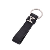 ルイヴィトンアンフィニ LVドラゴンヌ キーリング 14137 黒 メンズ