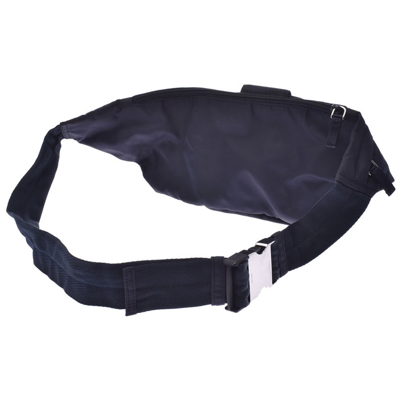 プラダウエストポーチ 紺 メンズ ナイロン ウエストバッグ 2VL056