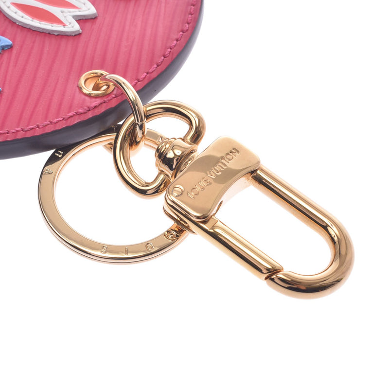 ルイヴィトンウサギモチーフ バッグチャーム 14127 ピンク系/ブラウン