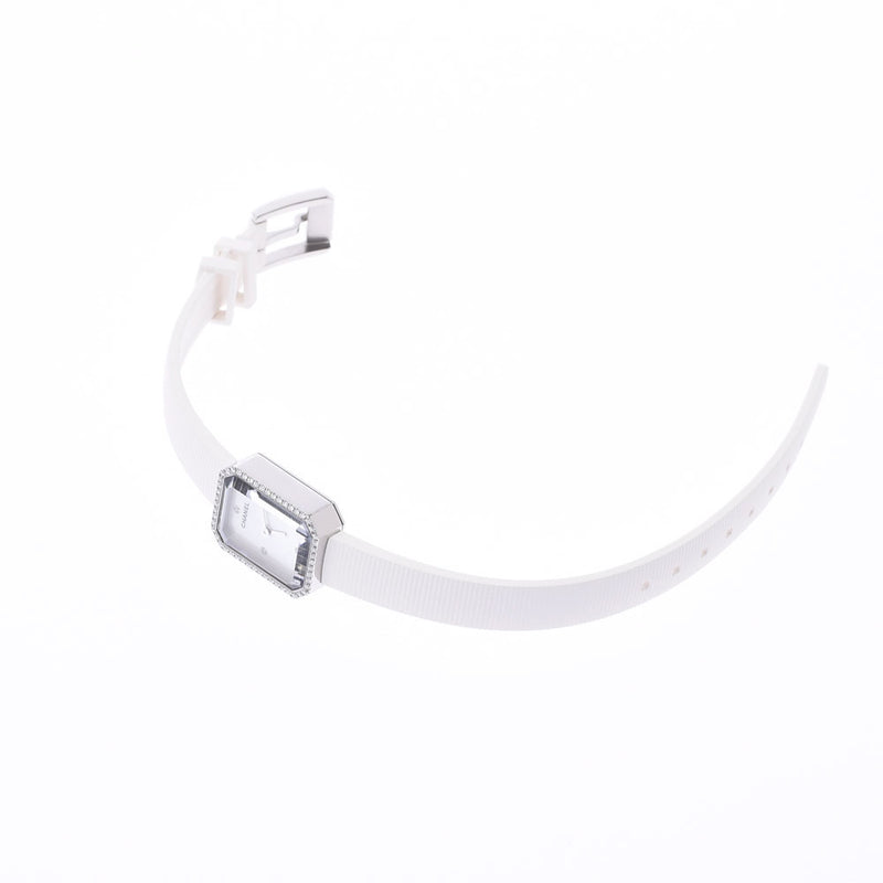 シャネルプルミエール ベゼルダイヤ 新品ベルト レディース 腕時計