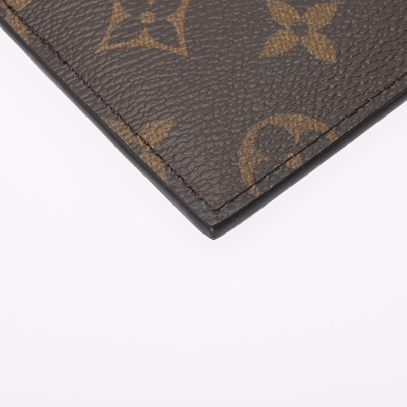 ルイヴィトンスリム パース 14145 ブラウン/ブラック レディース