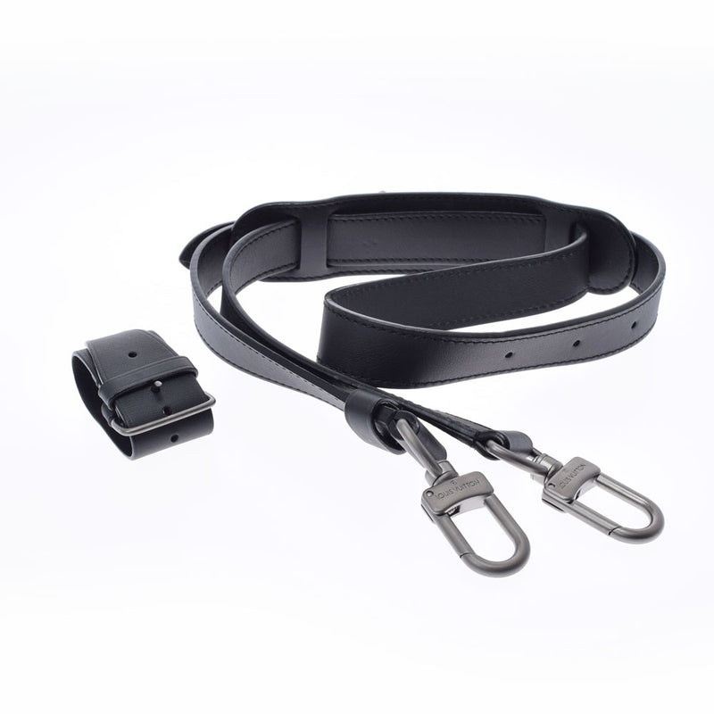 ルイヴィトンアンフィニ キーポル バンドリエール45 14137 黒 ユニ