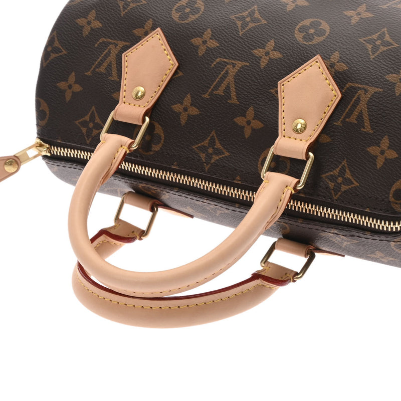 LOUIS VUITTON◇1)スピーディ25_モノグラム・キャンバス_BRW/PVC/BRW