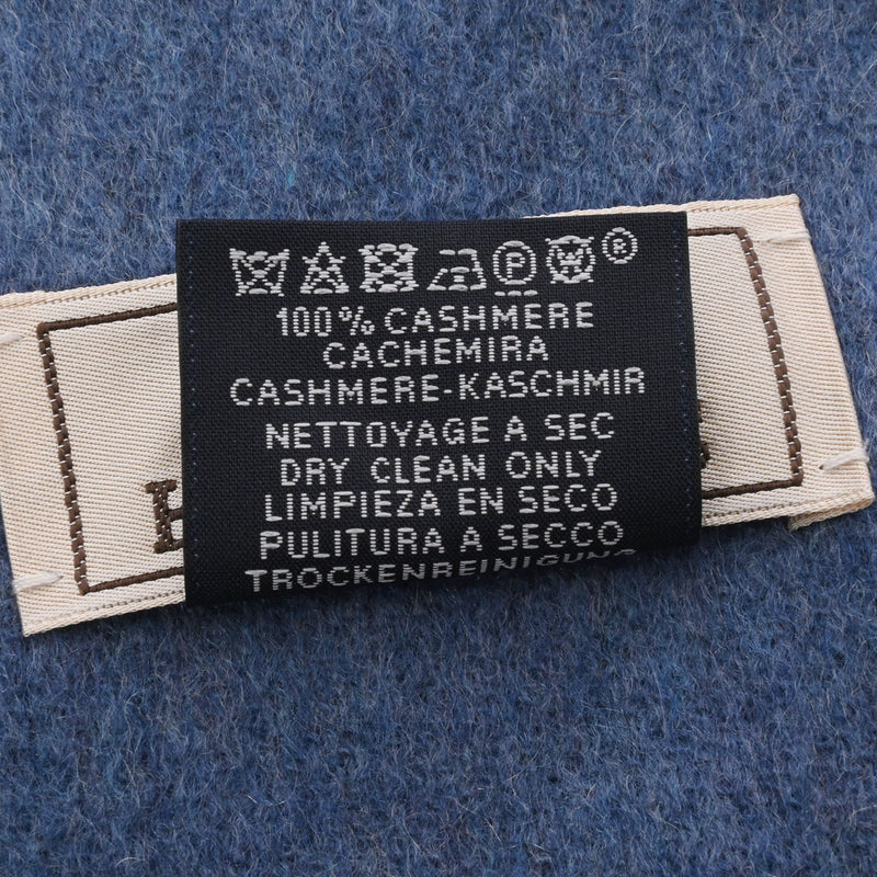 エルメスマフラー リバーシブル 紺/青 メンズ マフラー HERMES – 銀蔵