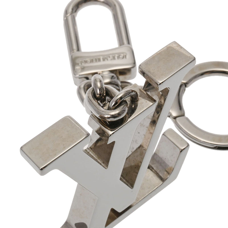 ルイヴィトンポルトクレイニシャル LV キーリング シルバー ユニ