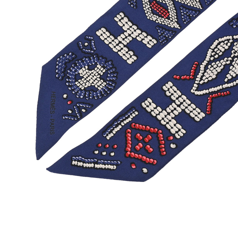 エルメスツイリー ケリー アンペルル インディゴ/コーラル/ブルー