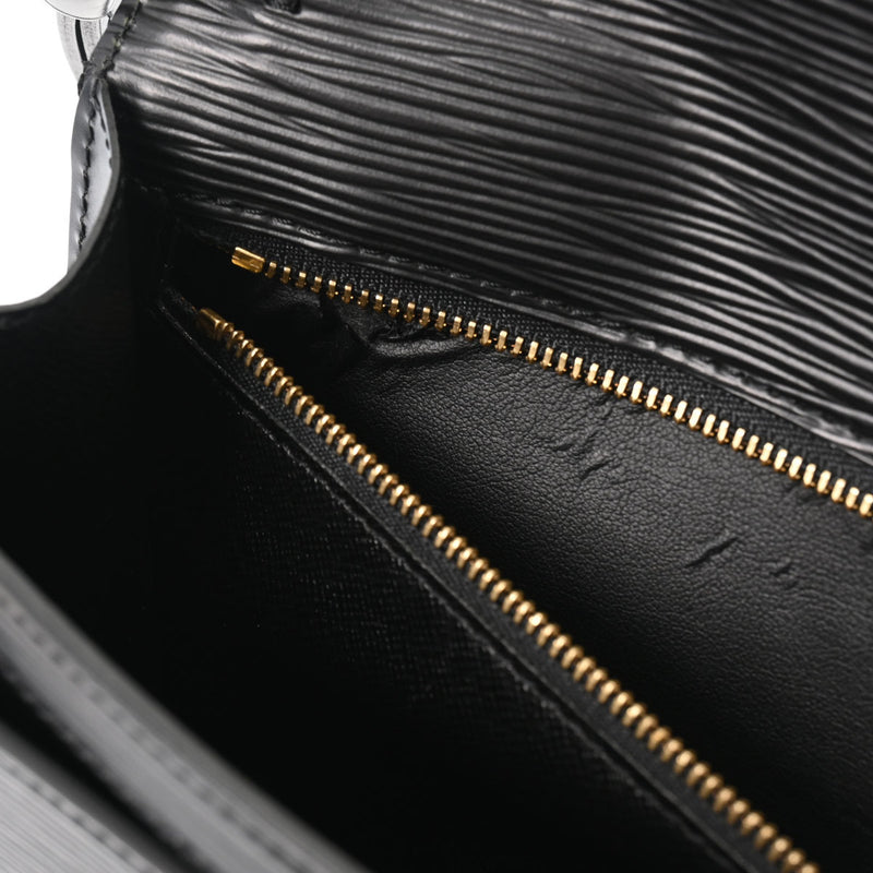 ルイヴィトンセリエドラゴンヌ クラッチバッグ 14127 黒 ゴールド金具