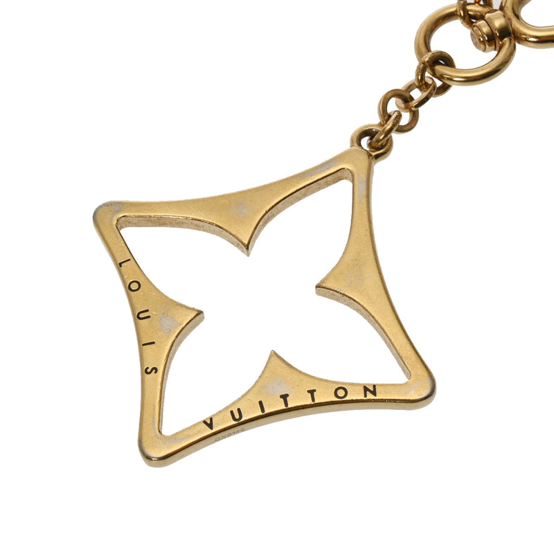 ルイヴィトンポルトクレ パズル バッグチャーム ゴールド レディース