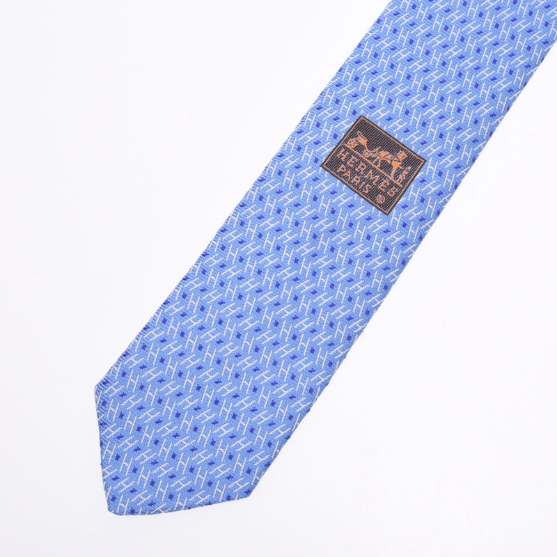 エルメスH柄 青系 メンズ ネクタイ HERMES – 銀蔵オンライン