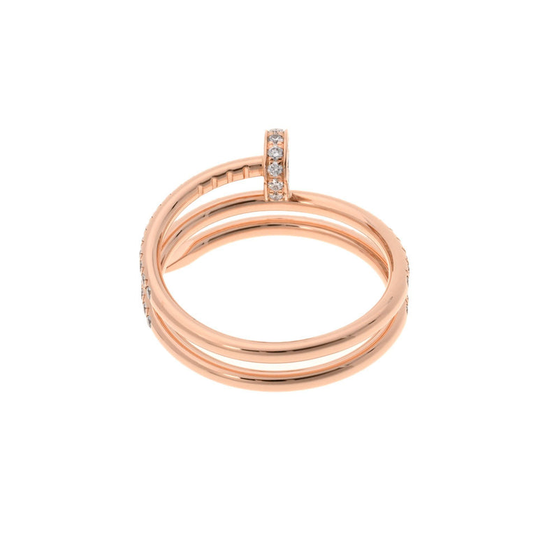 カルティエジュストアンクル ダイヤ #56 レディース K18ピンクゴールド