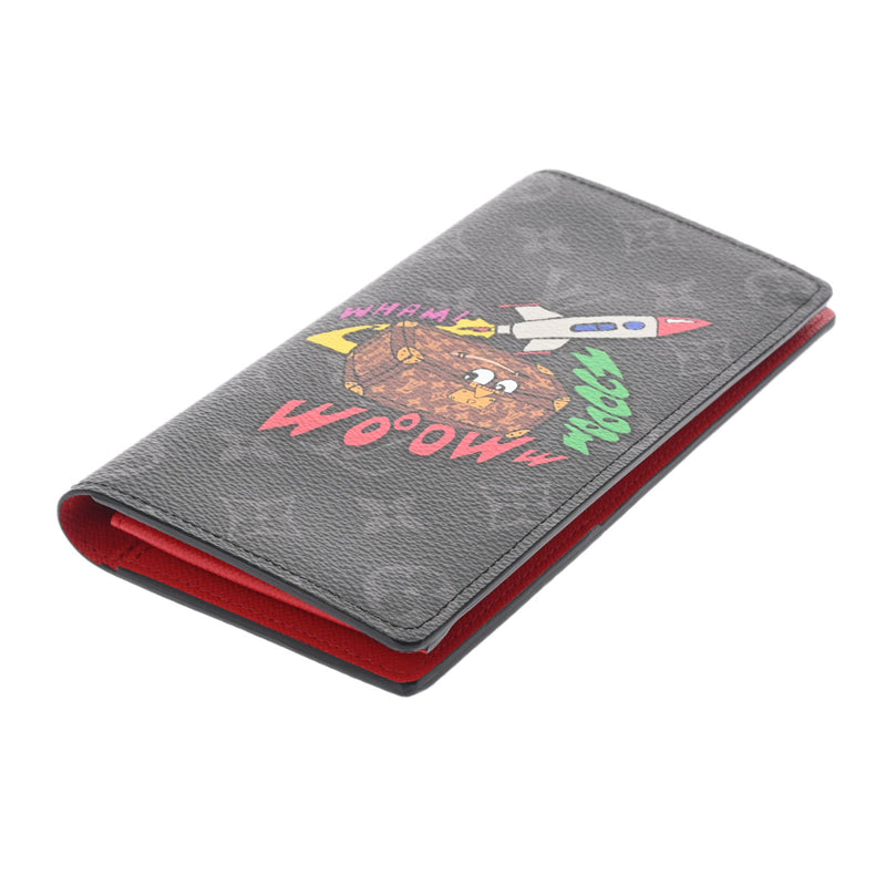 ルイヴィトンエクリプス ポルトフォイユブラザ トランクロケット柄