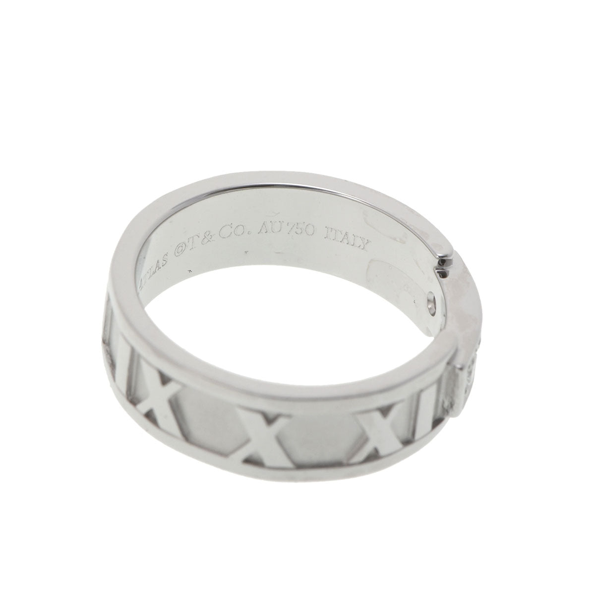 ティファニーアトラスリング 3Pダイヤ レディース リング・指輪 8号