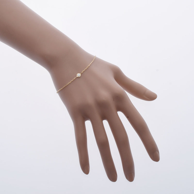 カルティエダムール SM 1Pダイヤ レディース K18イエローゴールド