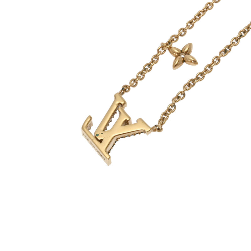 ルイヴィトンコリエ LV アイコニック ゴールド レディース GP