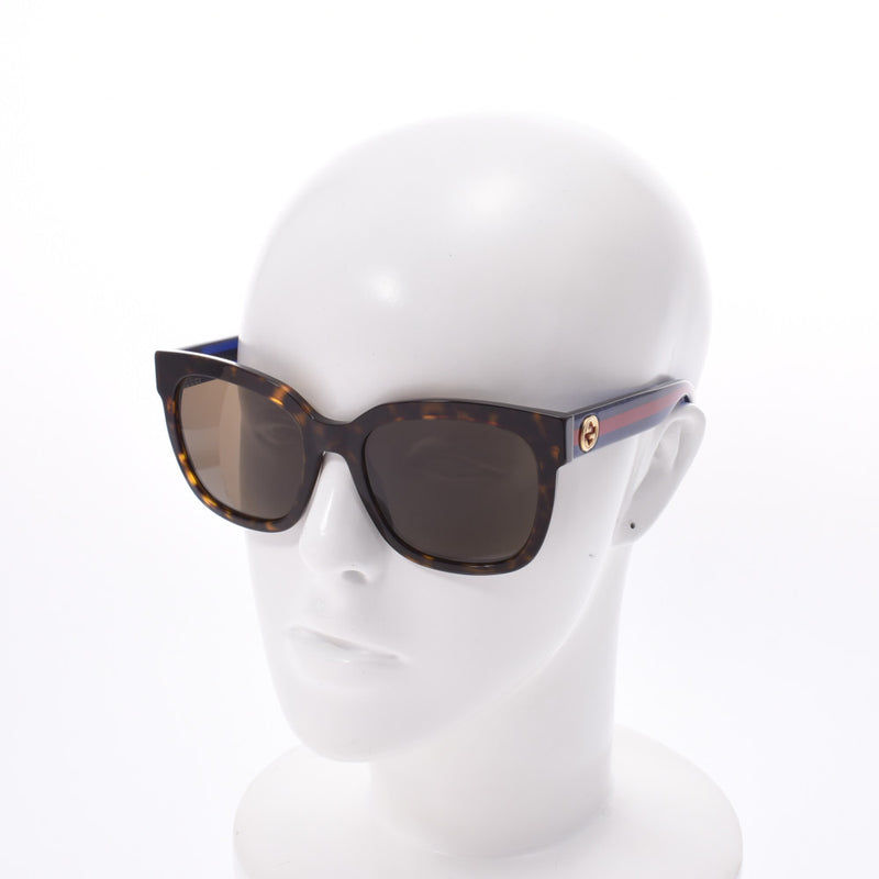 グッチ 黒/青/赤 レディース サングラス GG0034S GUCCI 中古 – 銀蔵