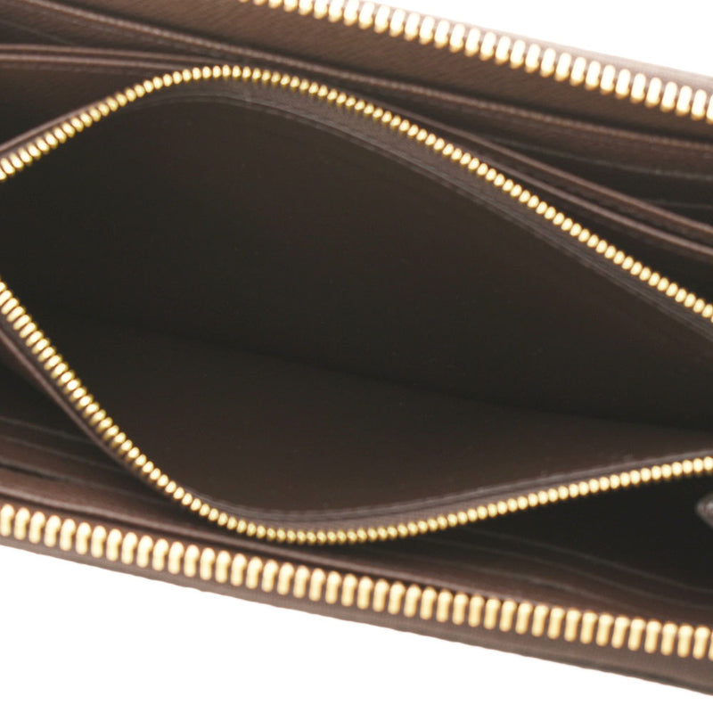 ルイヴィトンジッピーウォレット 14137 ブラウン メンズ ダミエ
