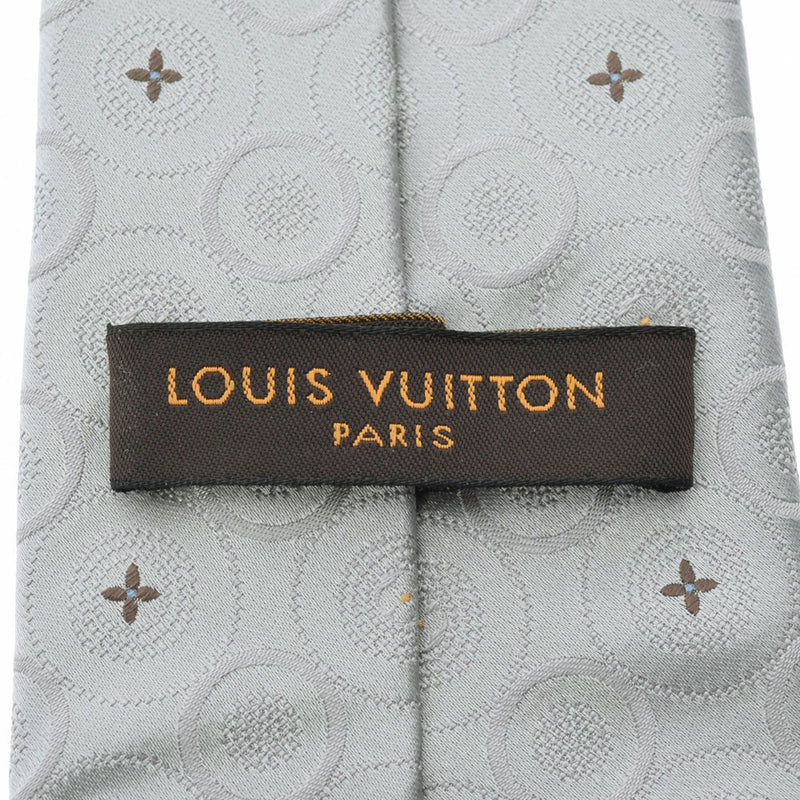 ルイヴィトン シルバー メンズ ネクタイ LOUIS VUITTON 中古 – 銀蔵