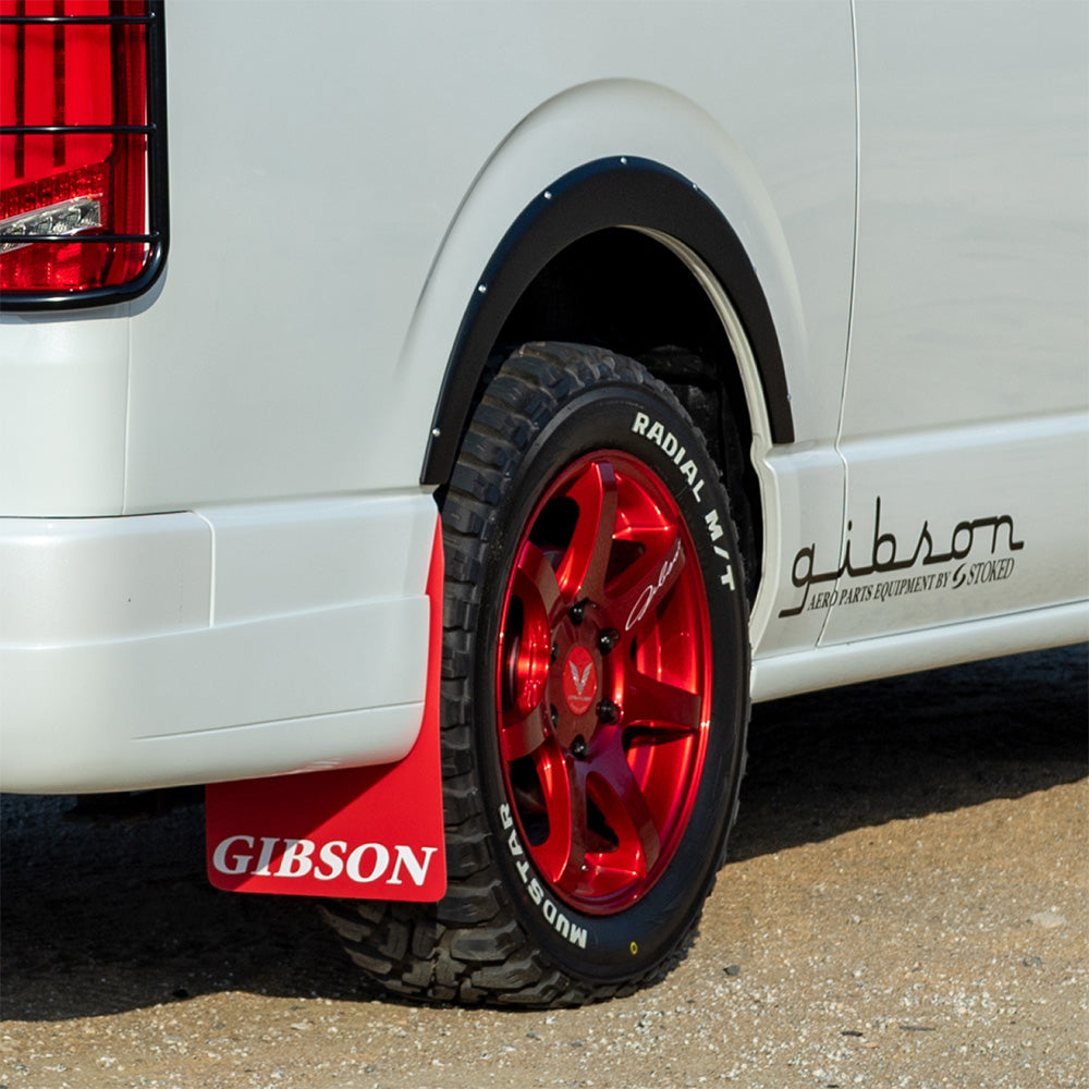 GIBSON 9mmオーバーフェンダー FRP製｜ハイエース200系 1・2・3・4・5