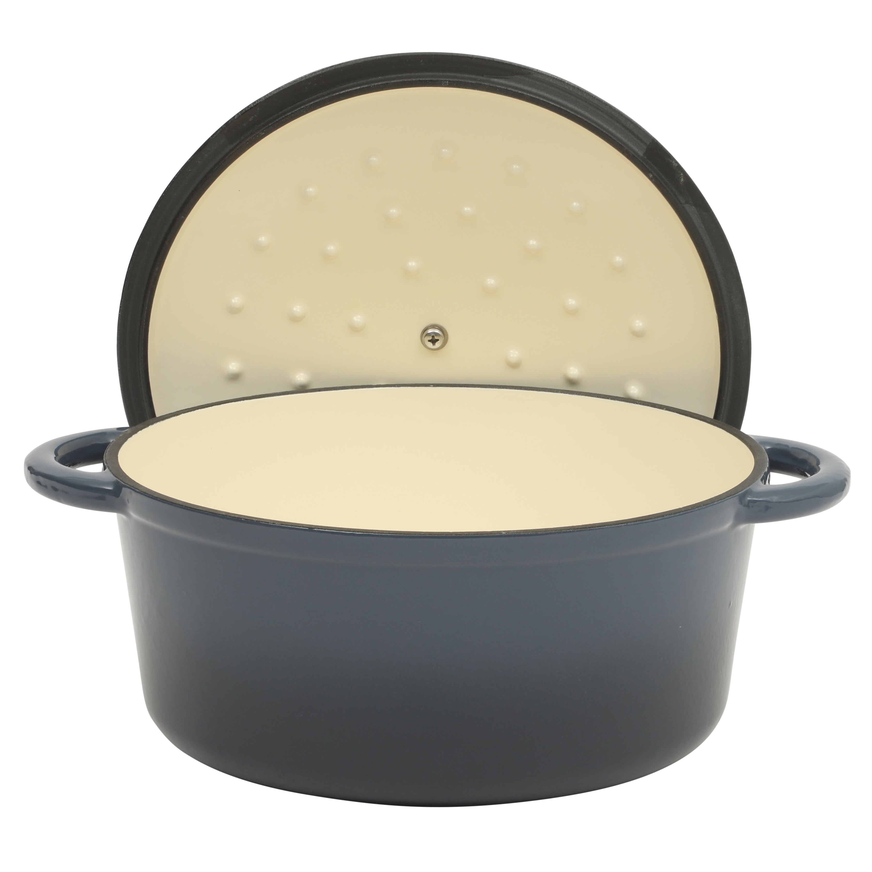 Gibson Home Addlestone 5 Quart Enameled Cast Iron Dutch Oven