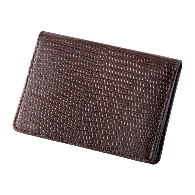 リザード 名刺入れ(ブラウン)【eGift】|デジタルギフト・ソーシャル