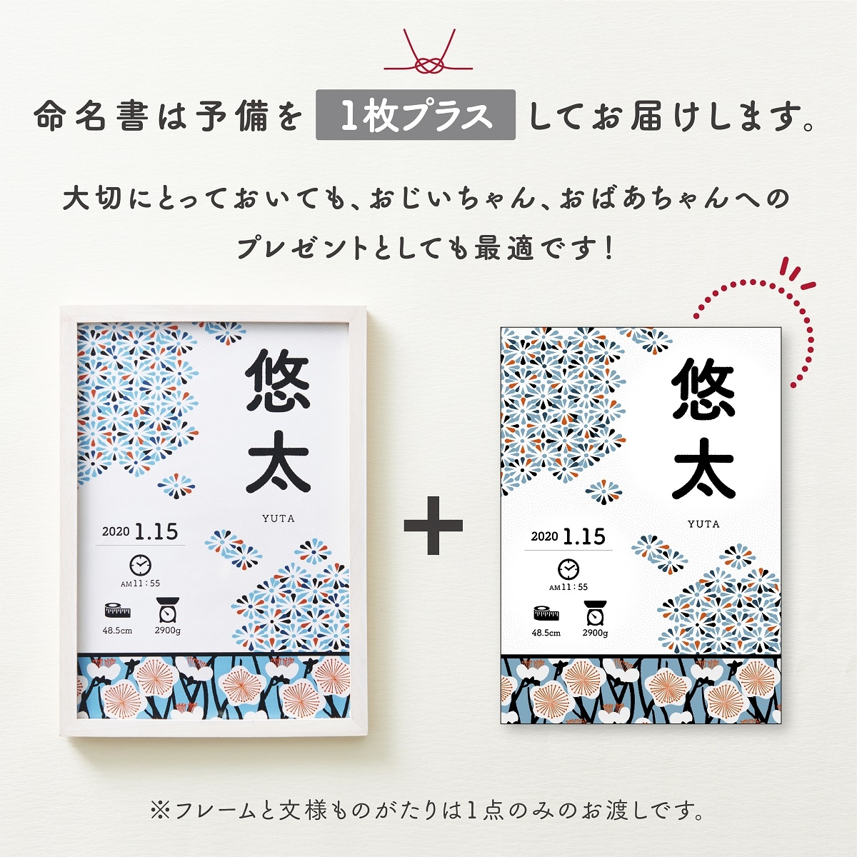 命名書 | Giftpad egift