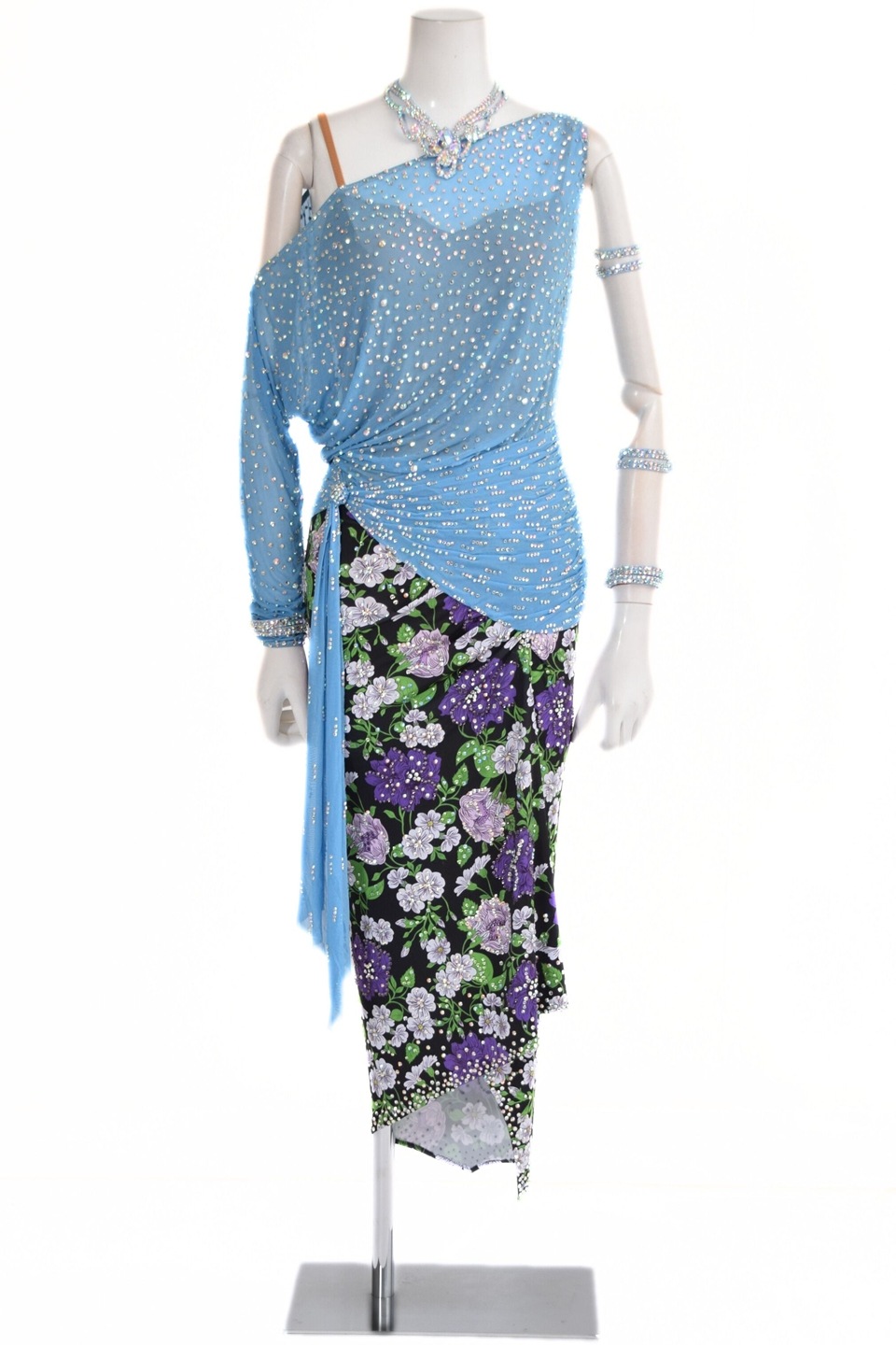 早まりました‼️10/26まで NANAKA社交ダンスラテン ドレス オフショル