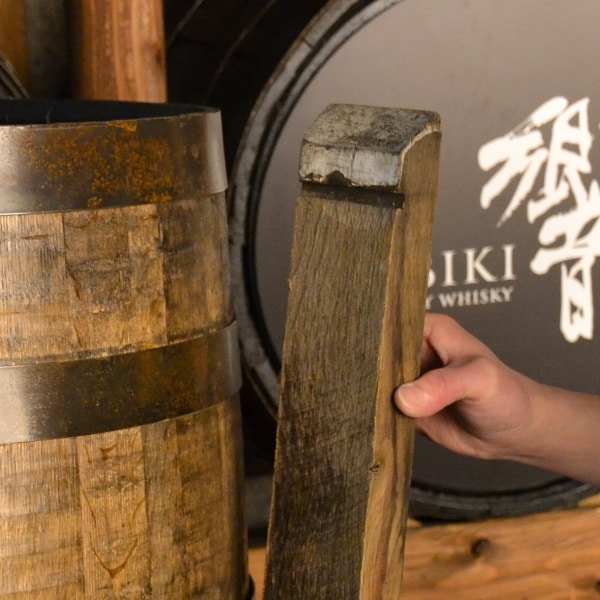 バレルウイスキースタンド インテリアグッズ サントリー樽ものがたり