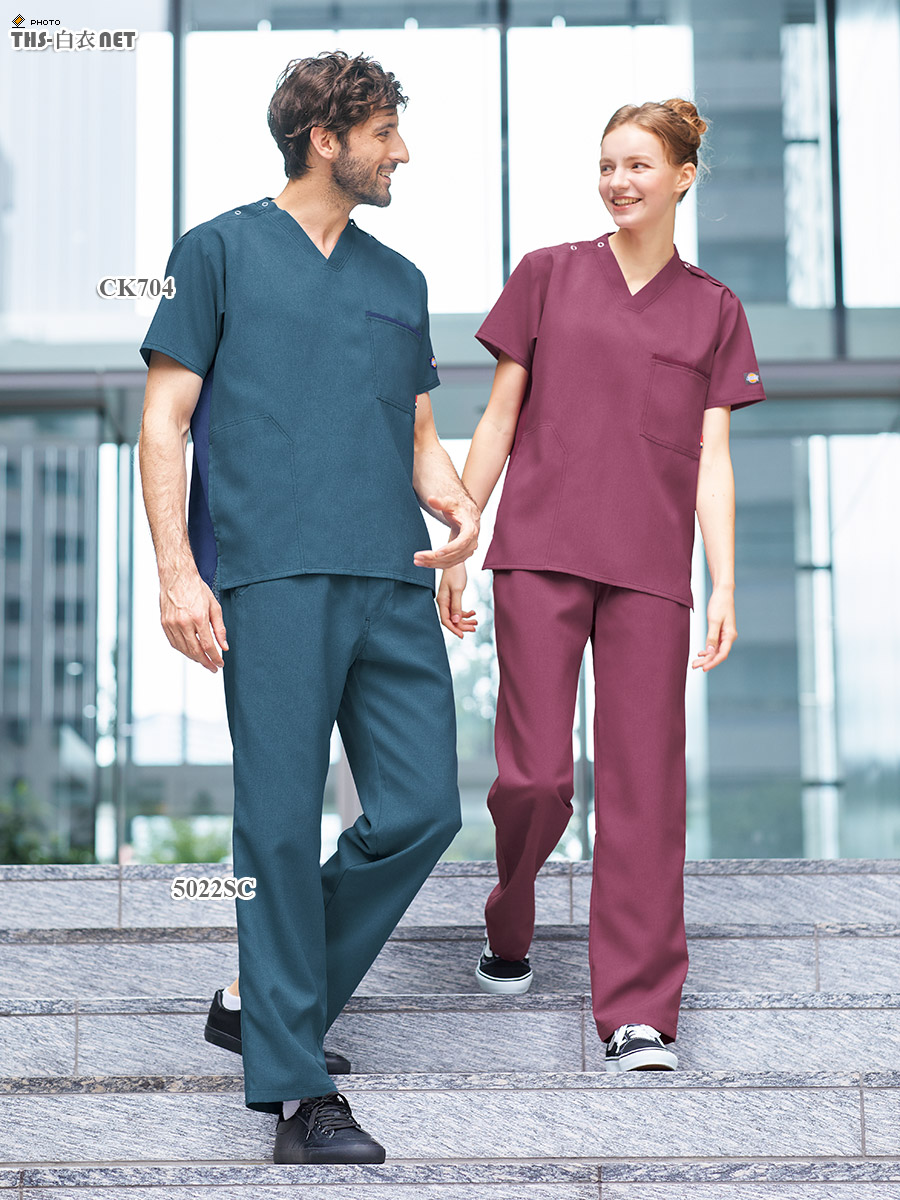 ディッキーズストレートパンツ[フォーク製品] 5022SC｜THS-白衣通販・販売