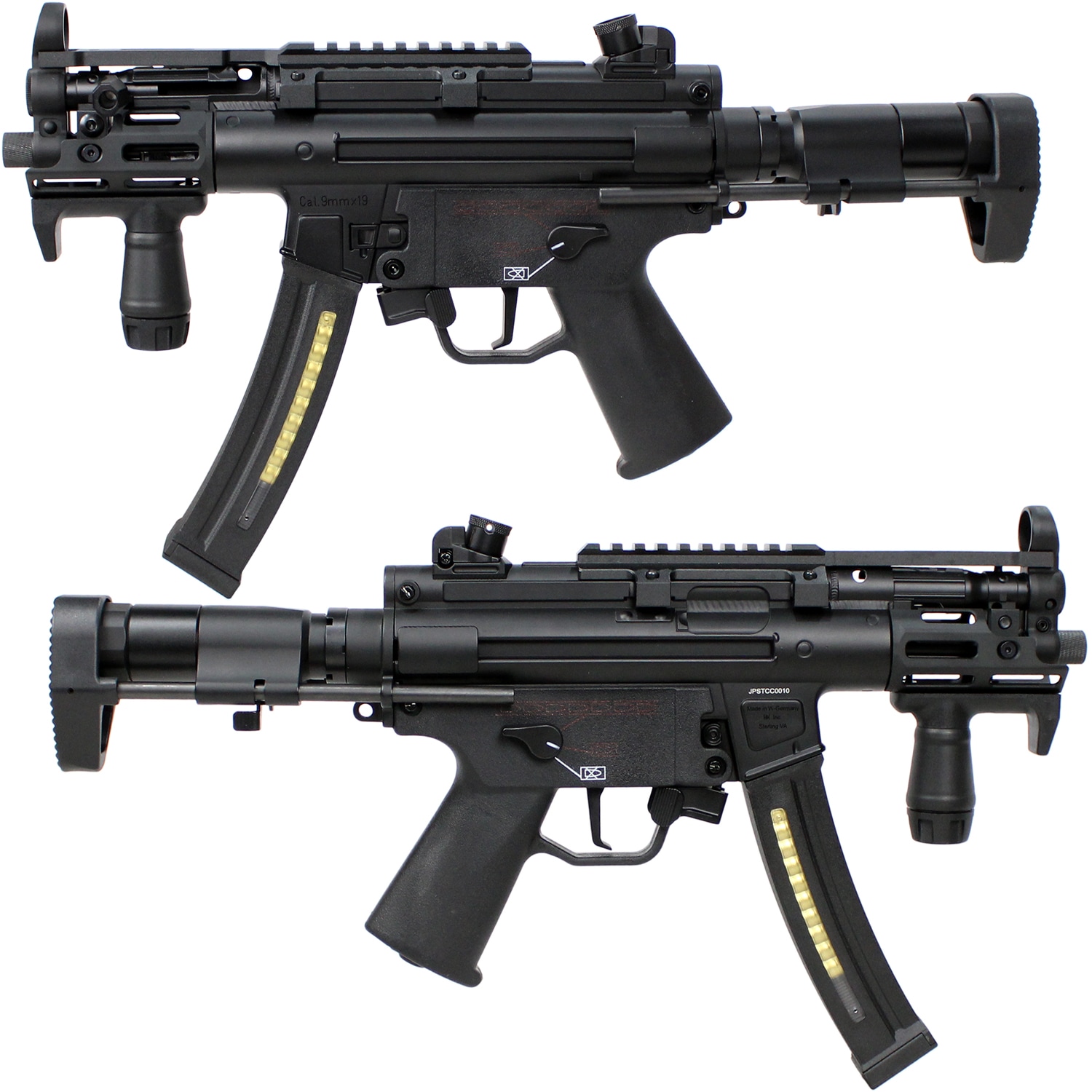 CME041L CYMA Enhanced MP5K PDWストック フルメタル電動ガン(E