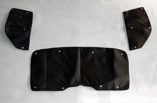 ハイエース専門店 ユーアイビークルのハイエース 遮光パッド フロント3面