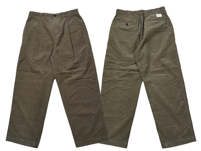 全2色【WEIRDO/ウィアード】2025SS「Wind Up Tack Easy Pants/ウインド