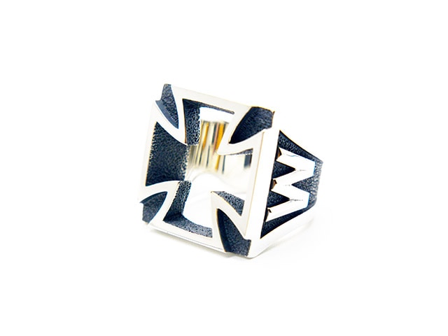 WEIRDO JEWELRY/ウィアードジュエリー】「Cross Ring/クロスリング