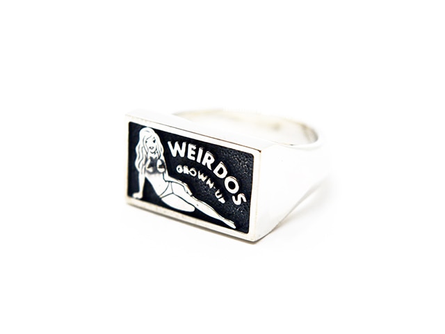 WEIRDO JEWELRY/ウィアードジュエリー】「SEXY Plaque Ring/セクシー