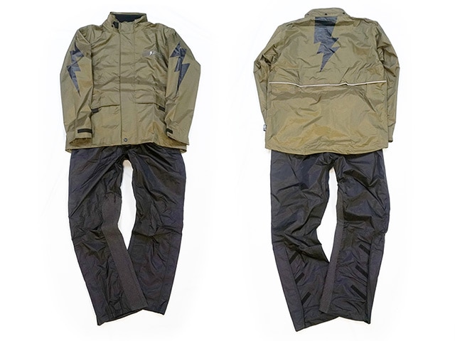 全2色【Vin&Age/ヴィン&エイジ】「Lightning Rain Suit/ライトニング