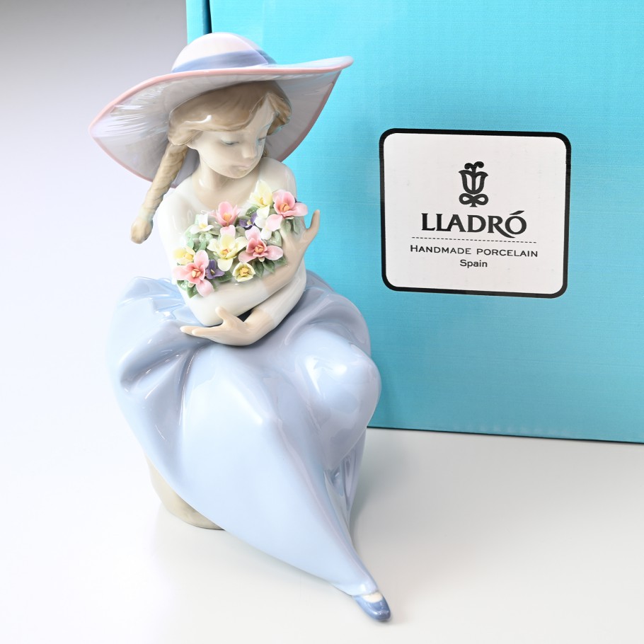 LLADRO リヤドロ【パラソルの娘（アンジェラ）】2 リアドロ L345