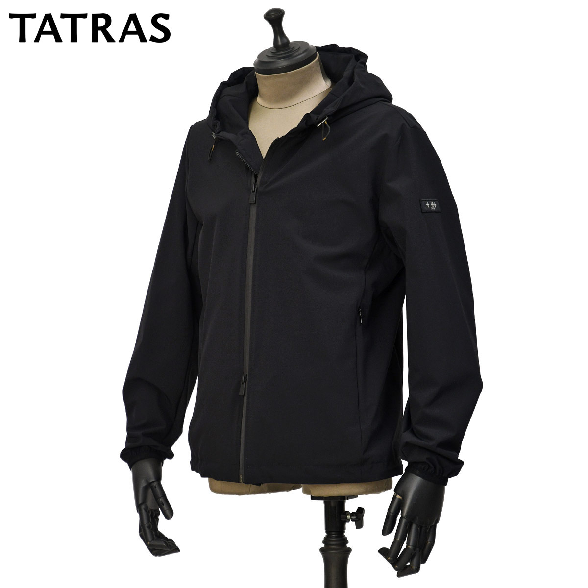 TATRAS【タトラス】ジップアップパーカー AUDEE ナイロン ストレッチ