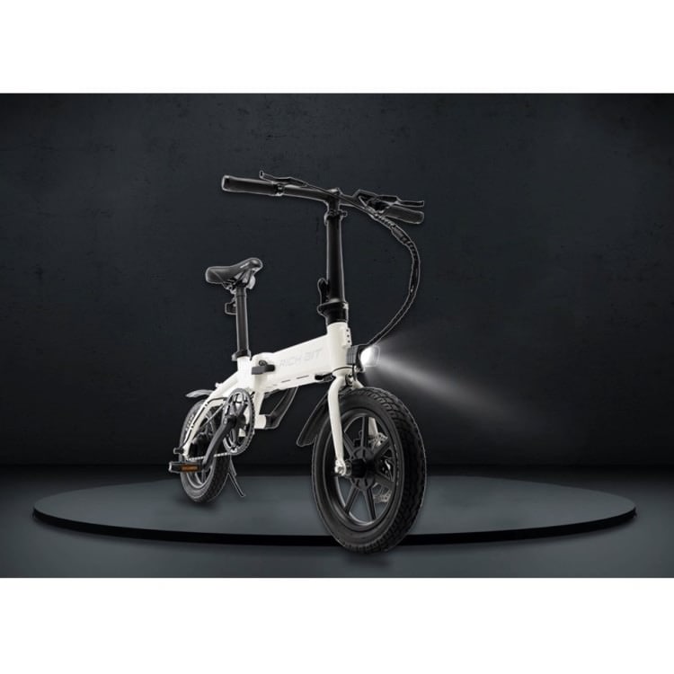 電動アシスト自転車] RICHBIT CITY ASSIST(シティブラック)｜折り畳み