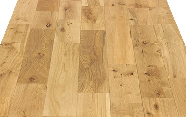 オーク(ナラ・楢)無垢フローリング ラスティック＆ラフグレード[オイル