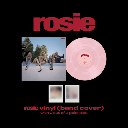 韓国音楽 BLACKPINKのロゼ - 1集 「rosie」 LP [band cover] (1LP+