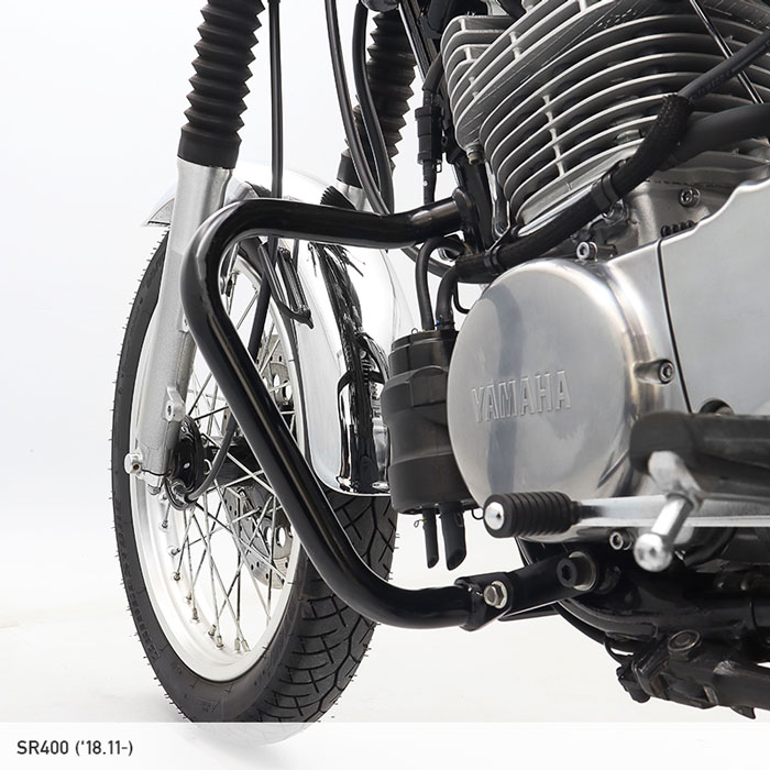 SR400 RH03J RH16J エンジンガード ブラック | エンデュランス