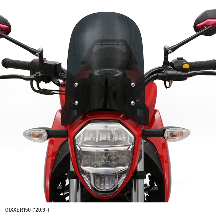 ジクサー150 ED13N ジクサー250 ED22B メーターバイザーロングセット