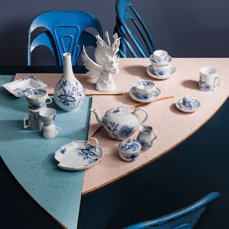 マイセン ブルーオニオン 280周年花瓶 80A105/50151 | ブルーオニオン