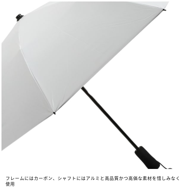 アラタ arata 登山用折りたたみ晴雨兼用傘 AU-08 / White | GLAGH グラフ