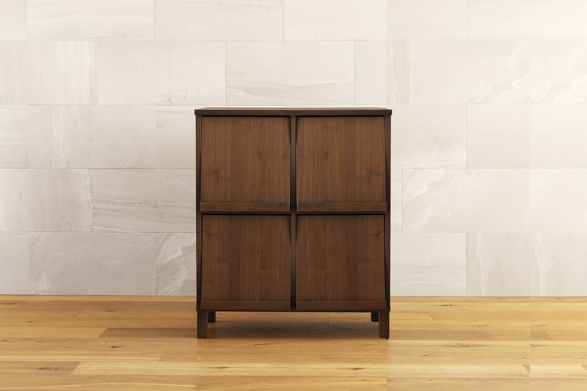 廃番10%OFF】LECCE 77マガジンラック ウォルナット