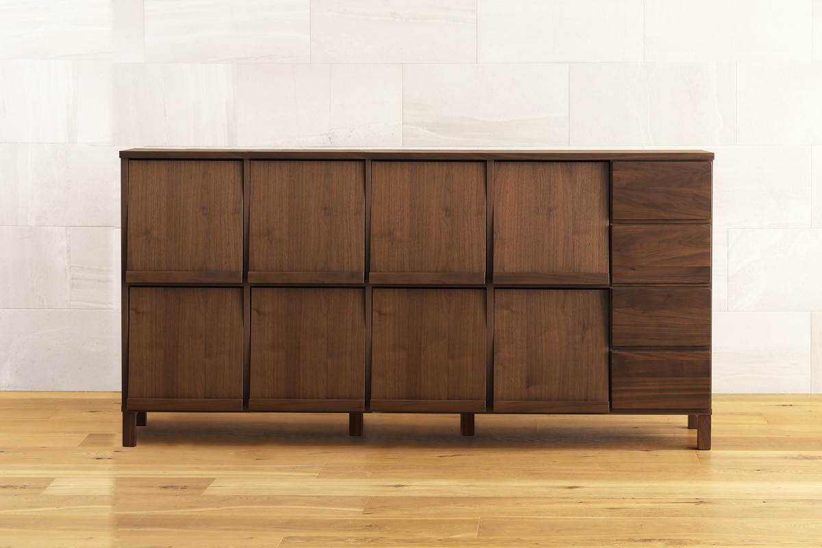 廃番10%OFF】LECCE 180マガジンラック ウォルナット