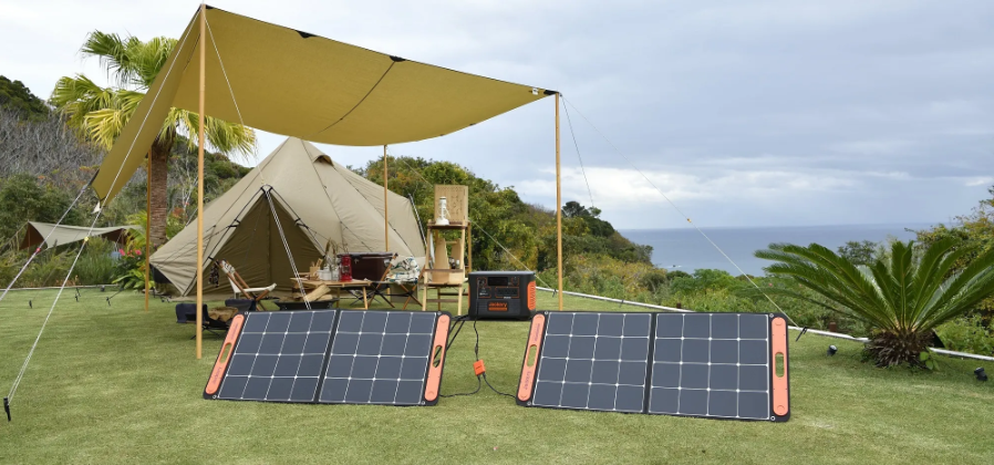 Jackery SolarSaga100 ソーラーパネル JS-100C | キャンプ用品 | 秀久