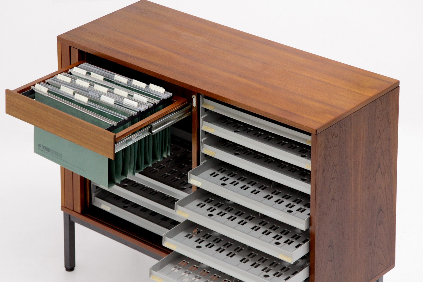 ヴィンテージ 北欧家具 蛇腹 キャビネット 書類棚 | 北欧家具,チェスト